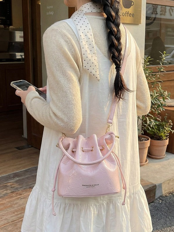 Sac bandoulière seau pour femme