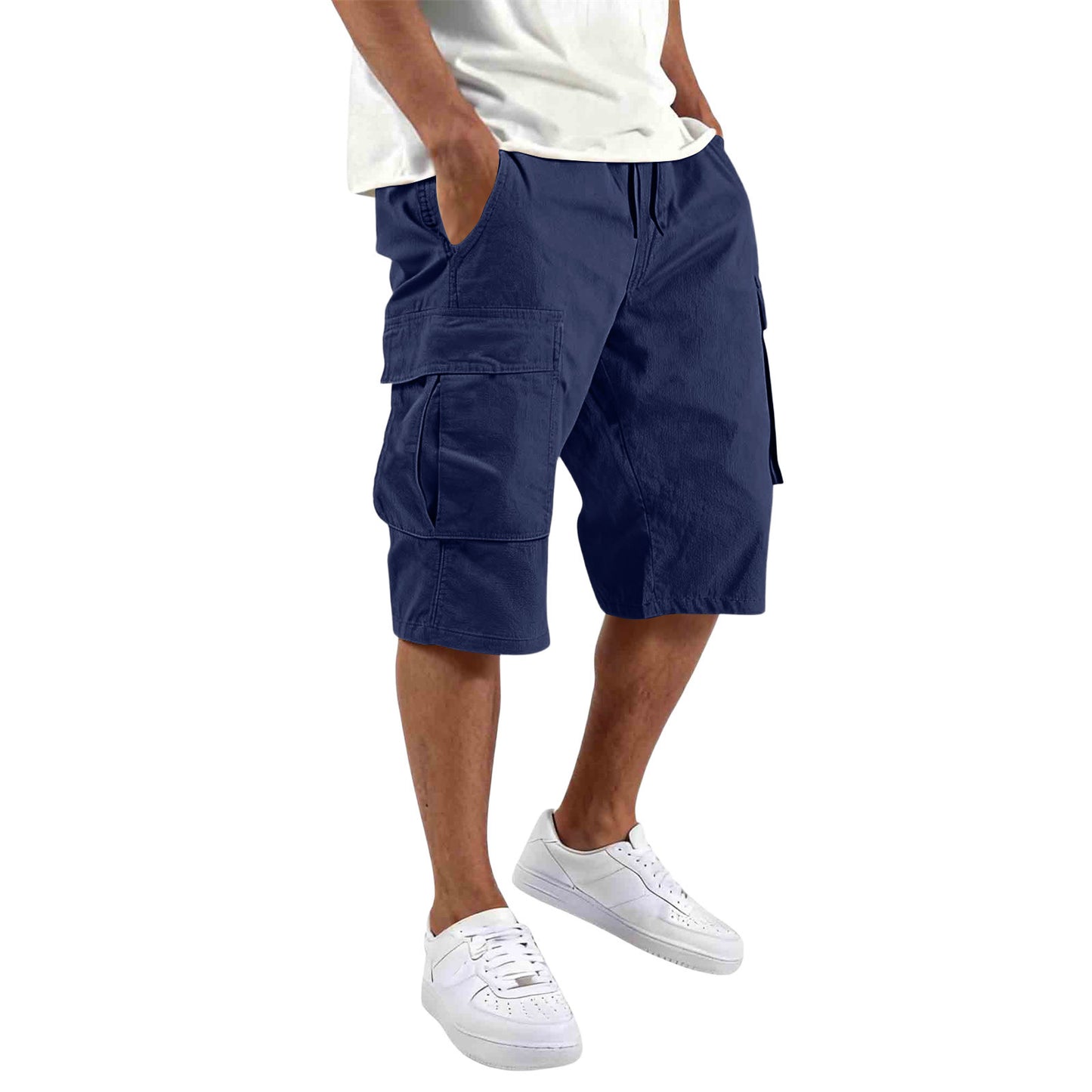 Shorts Cargo pour Hommes Sport Décontracté Multi Poches