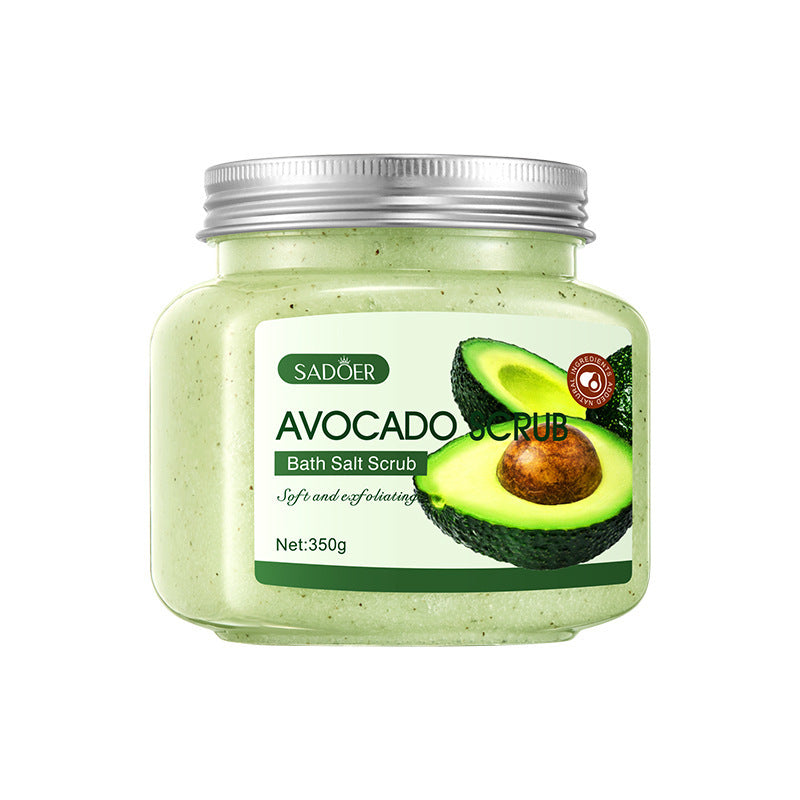 Gommage au sel de bain aux fruits Sadoer Avocat
