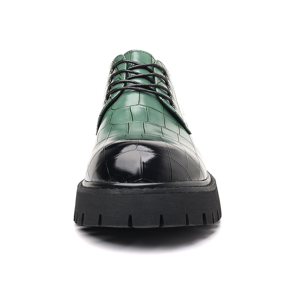 chaussures décontractées en cuir