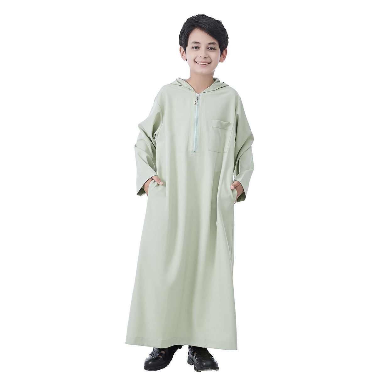 Robe à capuche