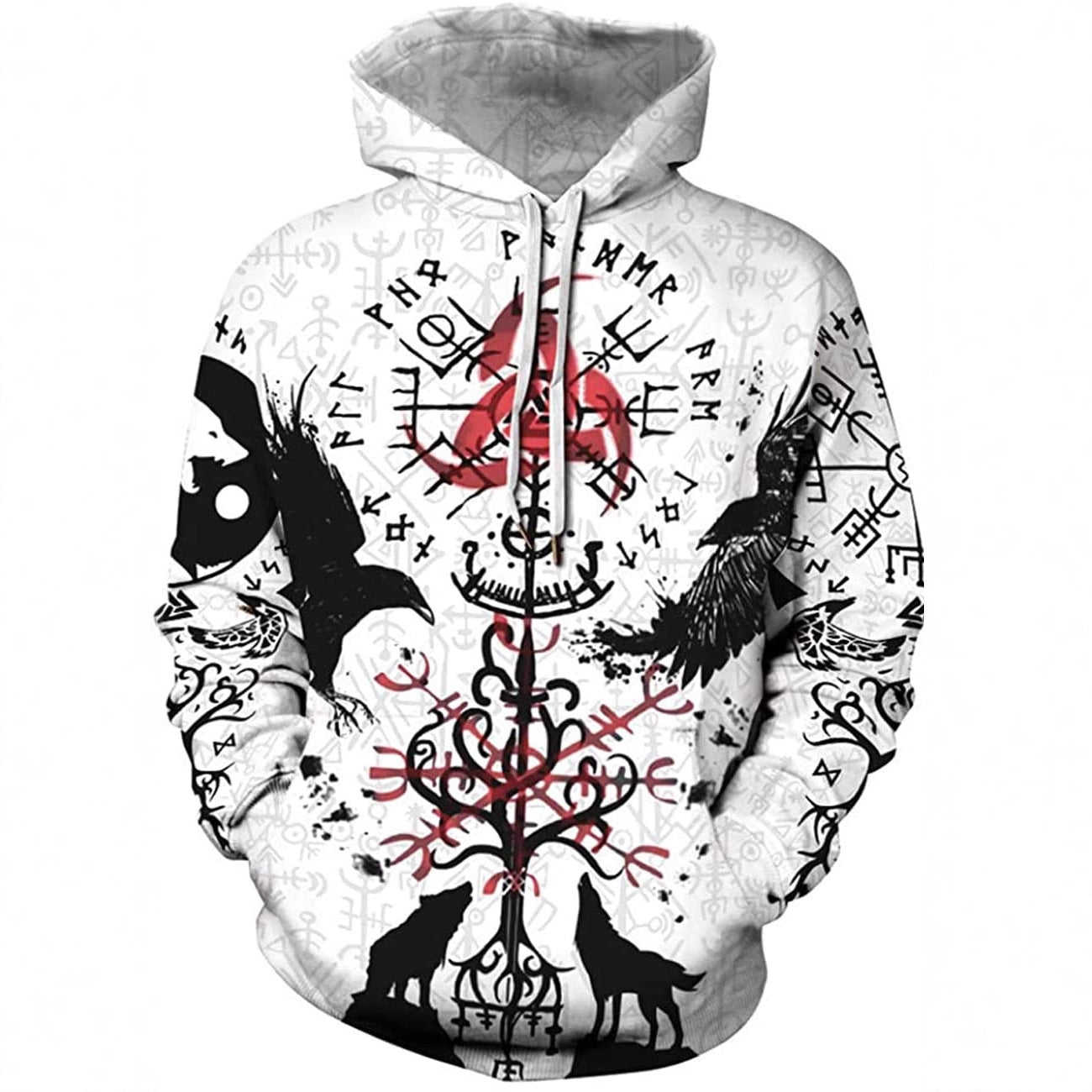 Sweat à capuche imprimé 3D