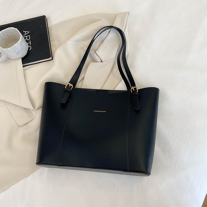 Sac cabas rétro en cuir PU