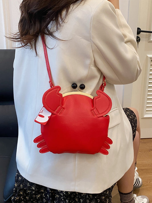 Sac bandoulière en PU avec bandoulière chaîne