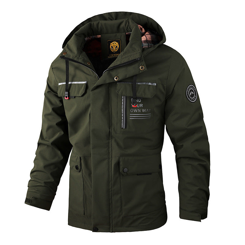 Parka décontractée pour hommes