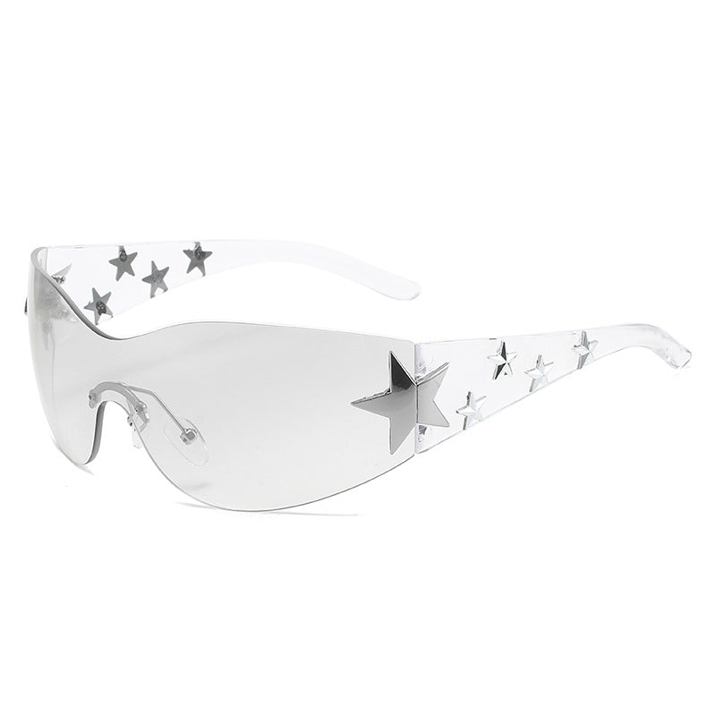 Lunettes de soleil serties de diamants