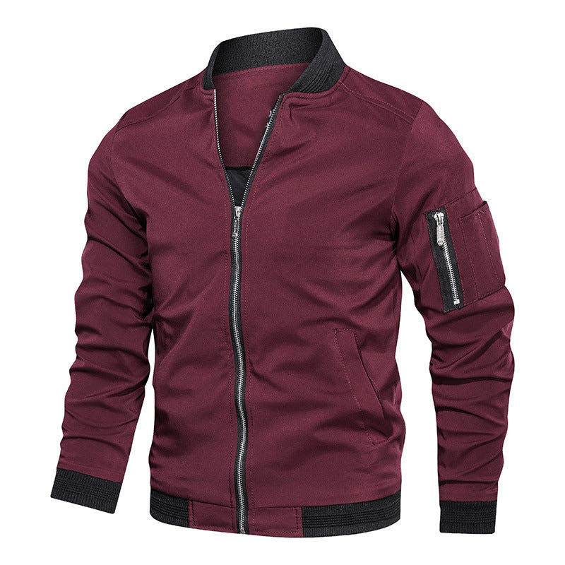 Veste de baseball homme coupe slim