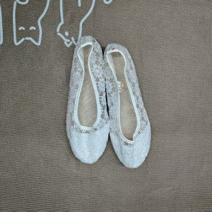 Ballerines à bout rond en mesh pour femmes