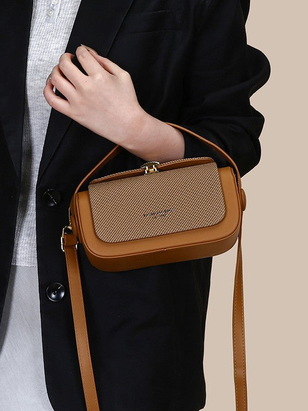 Sac bandoulière en cuir pour femme