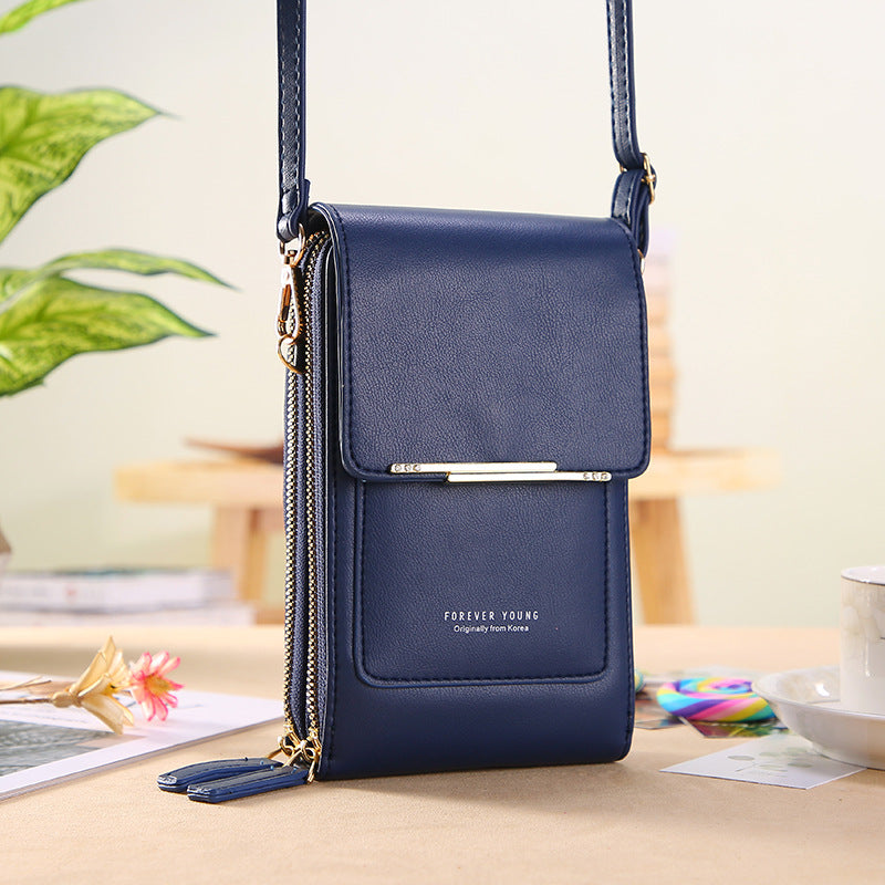 Sac bandoulière tactile pour téléphone