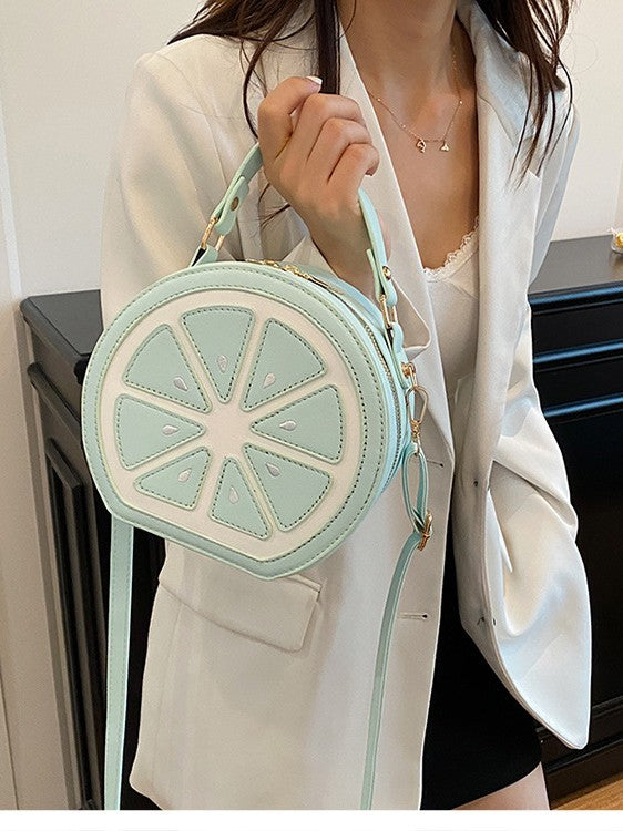 Sac bandoulière orange créatif