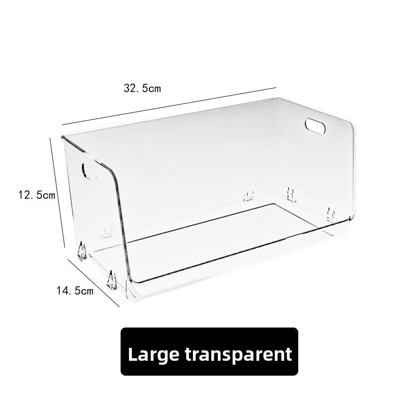 Boîte de rangement pour cosmétiques en surcapacité, boîte de rangement transparente pour bureau, boîte de rangement pour divers articles, boîte de rangement pour produits de soin de la peau et masques