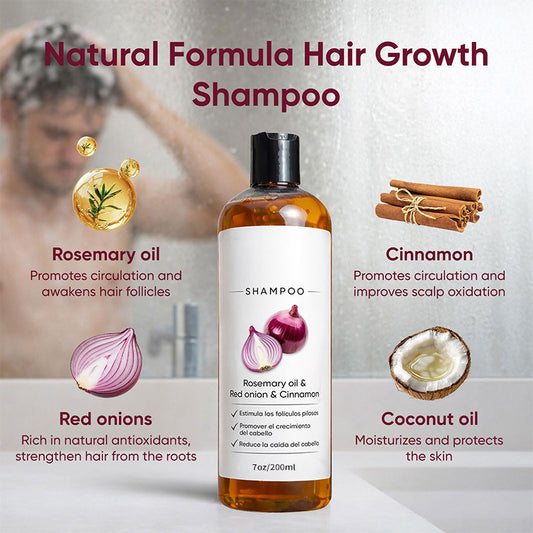 Shampooing Volumisant à l'Oignon Rouge