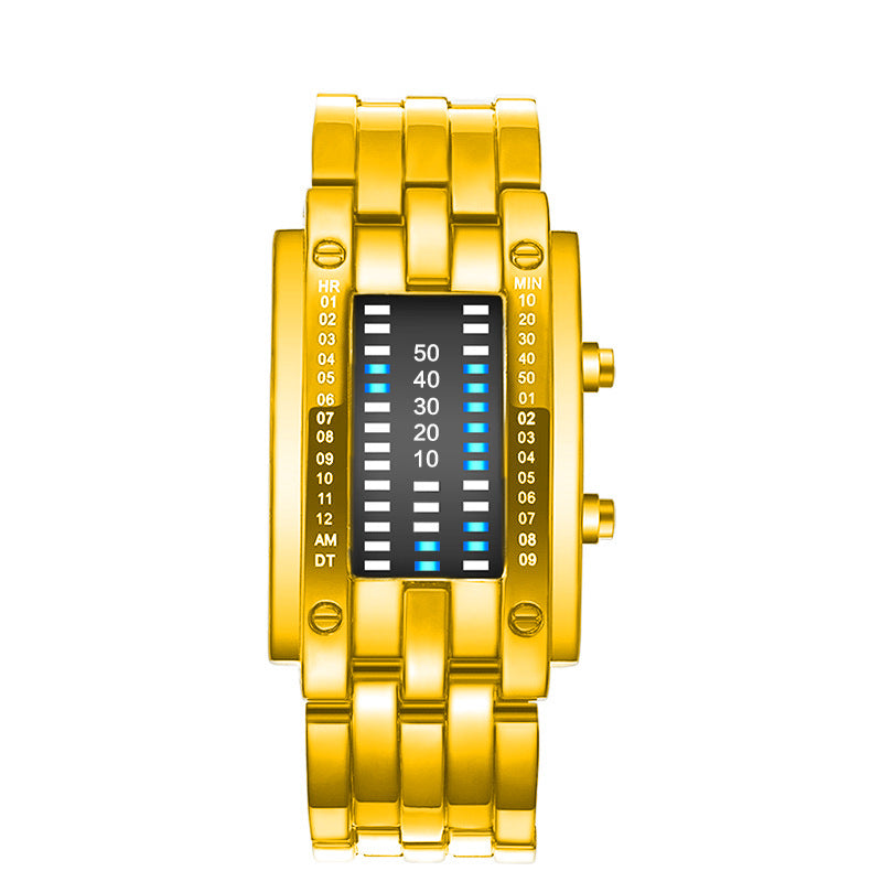 Montre-bracelet numérique à double affichage