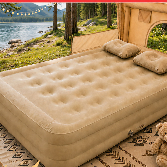 Matelas gonflable automatique avec pompe à air intégrée
