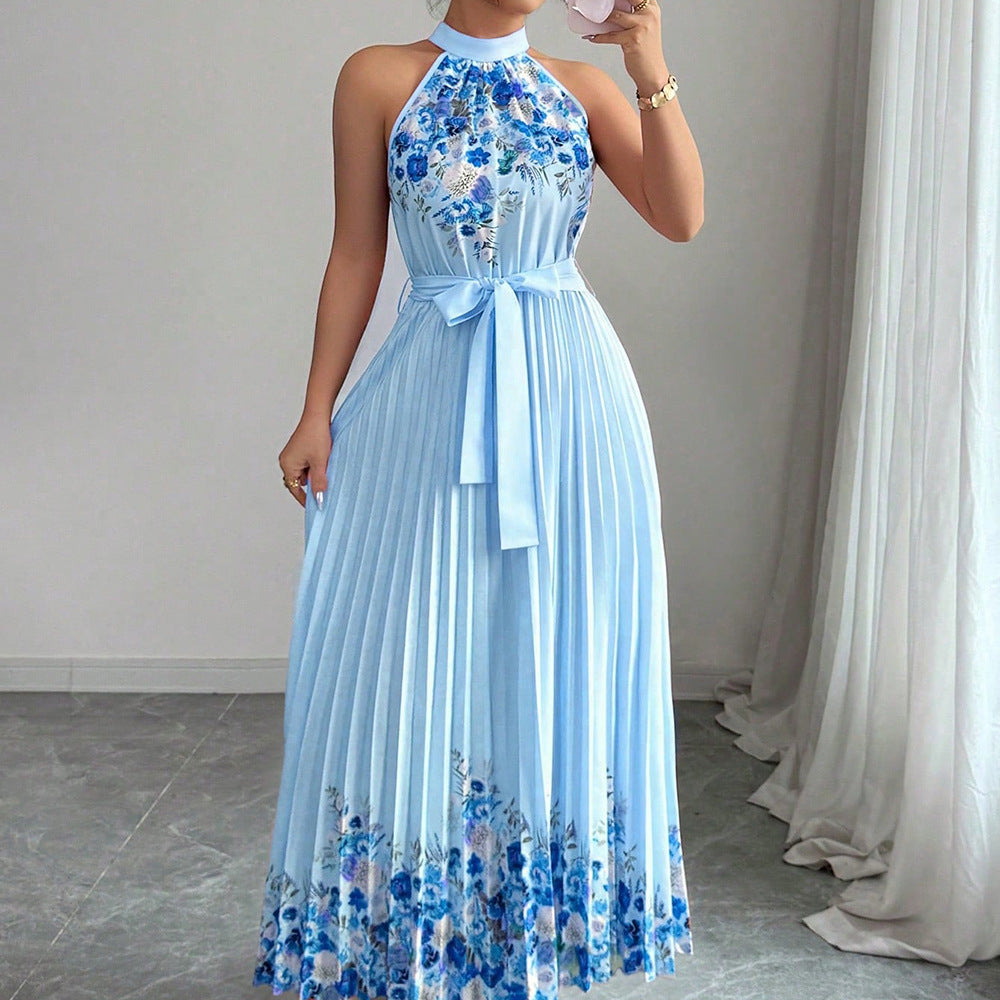 Robe à manches longues en dentelle ajourée