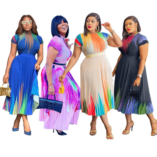 Habit :Robe décontractée grande taille pour femme