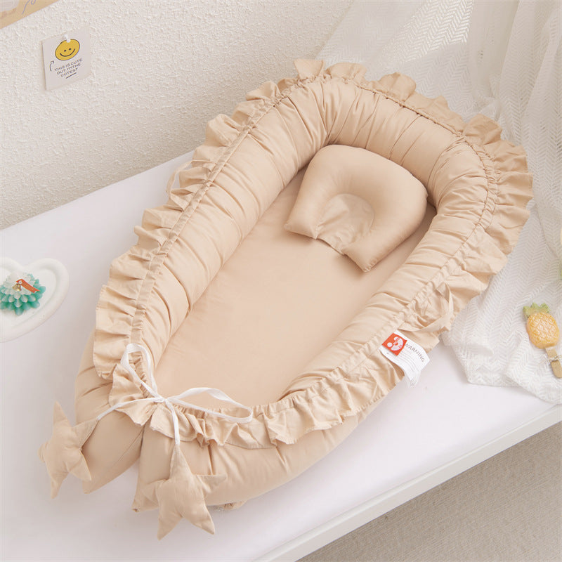 Lit bébé pliable et portable inclinable