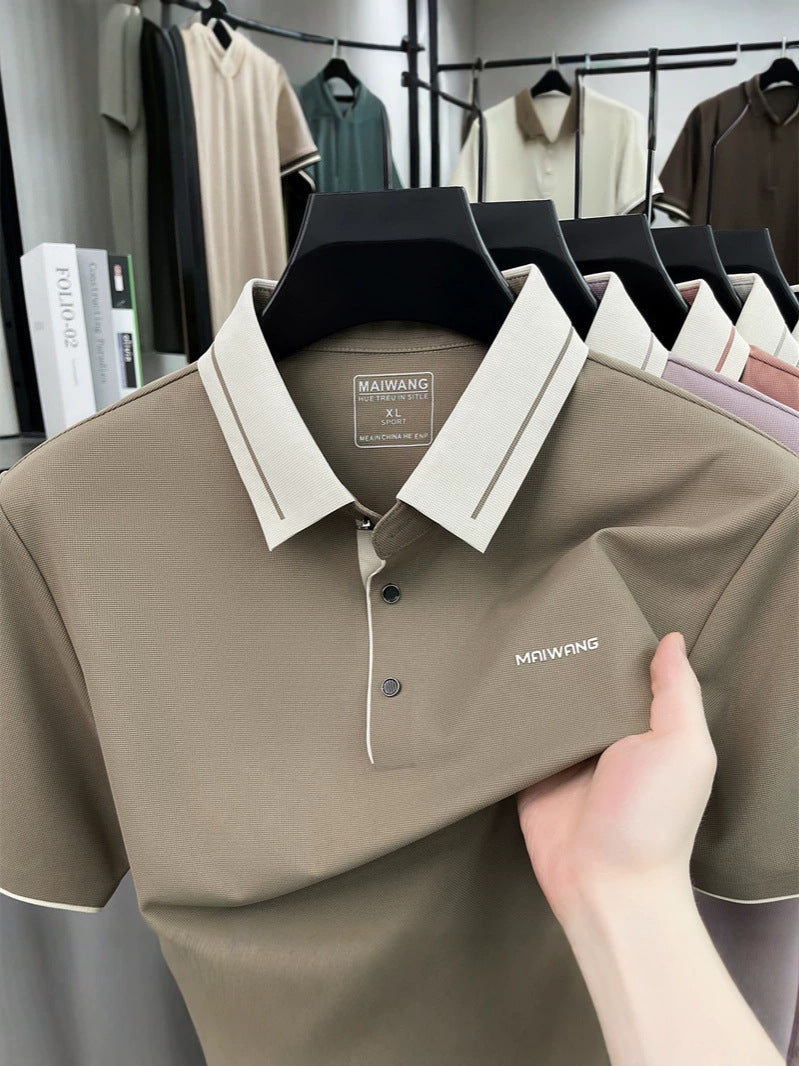 Polo à manches courtes pour homme