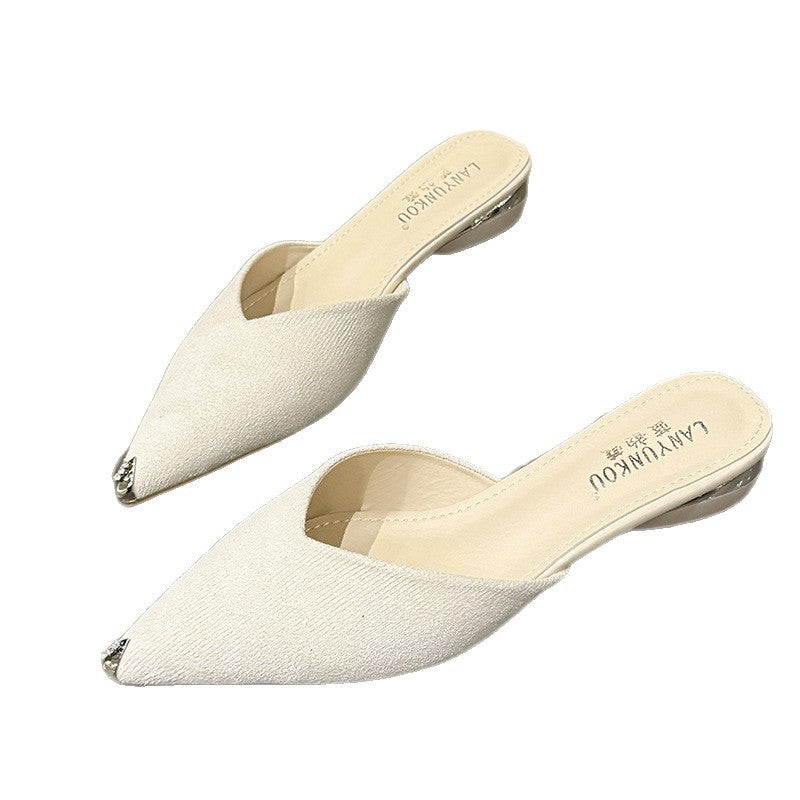 Chaussures :Demi-pantoufle Baotou