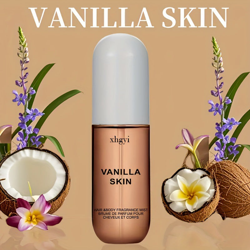 Spray parfum a la vanille et a la noix de coco