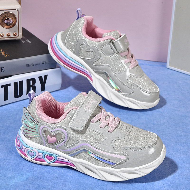 Chaussures de sport lumineuses pour enfants