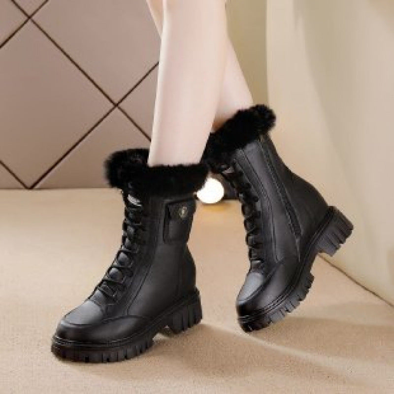 Bottes Martin augmentant la taille