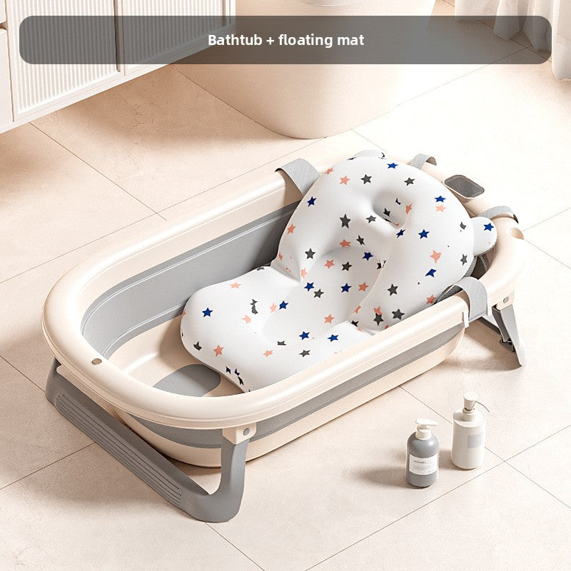 Baignoire pliable pour bébé avec accessoires