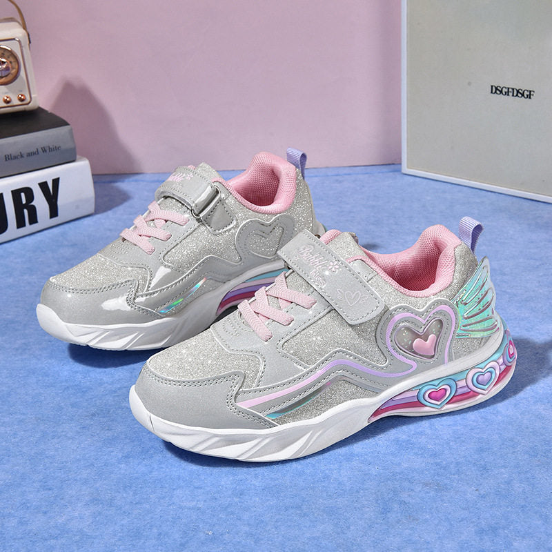 Chaussures de sport lumineuses pour enfants