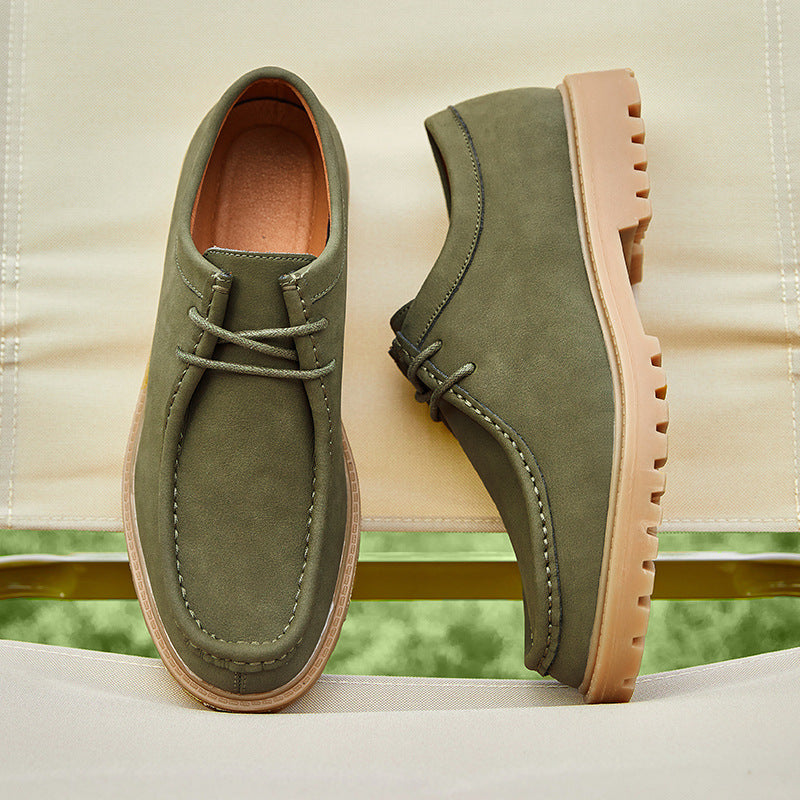 Chaussures Derby classiques en cuir pour hommes