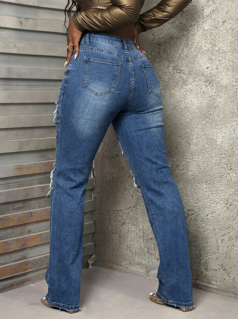 Pantalon en jean pour femmes