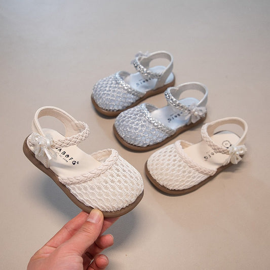Sandales en maille tressée pour enfants