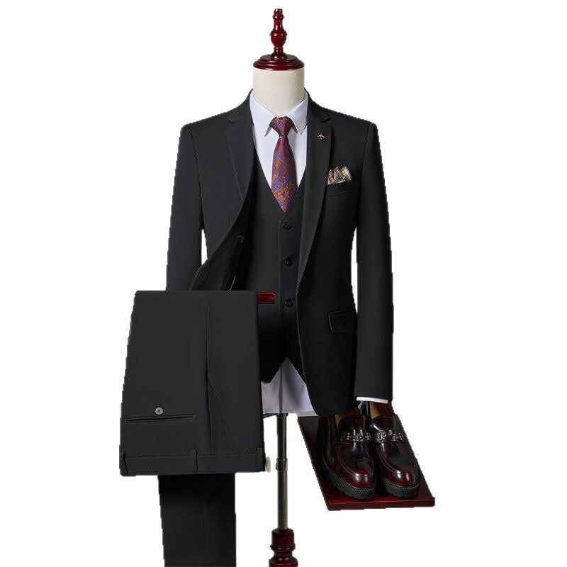 Ensemble costume d'affaires pour homme coupe Slim