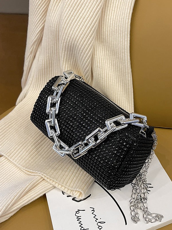 Sac bandoulière à bandoulière diamant