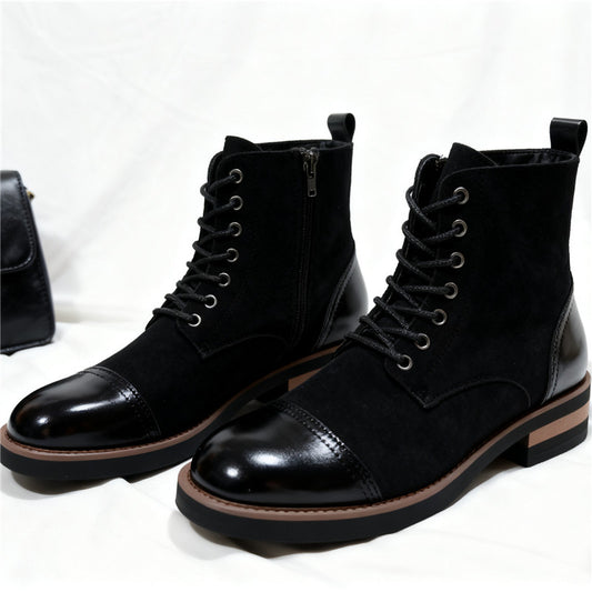 bottes courtes décontractées pour hommes à bout pointu