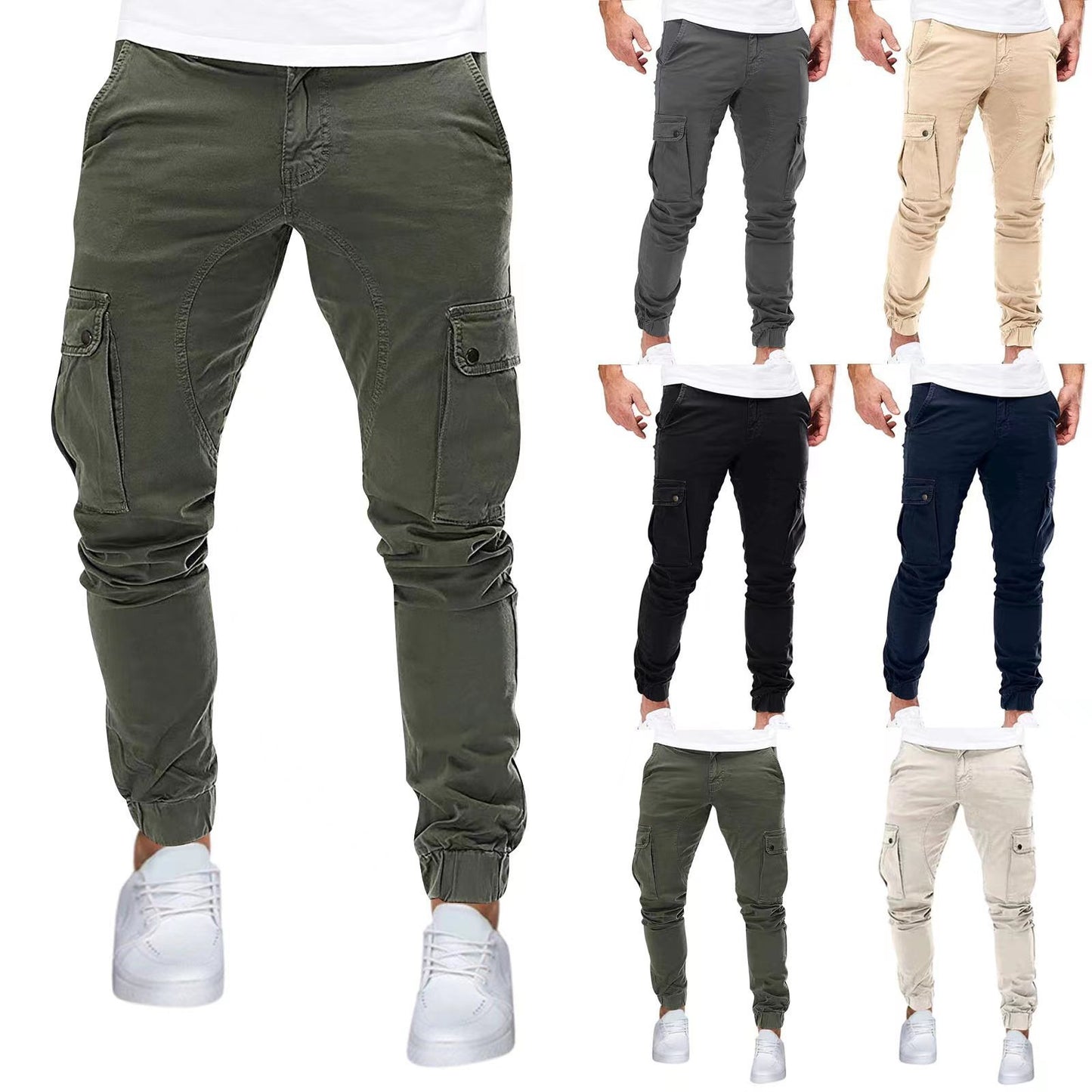 Pantalon cargo pour hommes