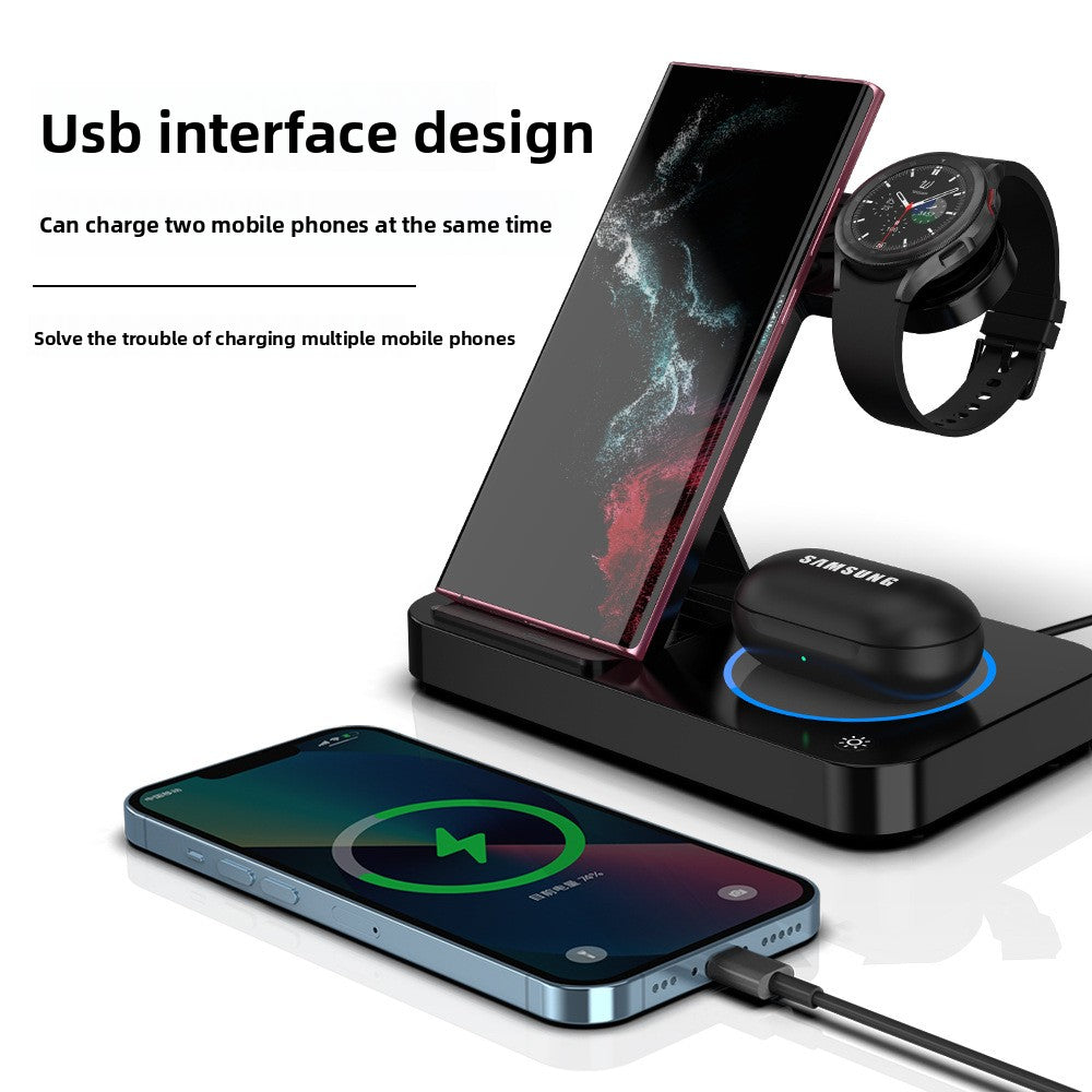 Chargeur rapide sans fil universel 4-en-1