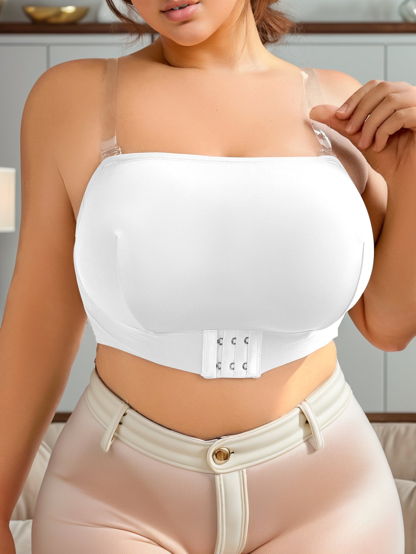 Soutien-gorge sans bretelles confortable et sans coutures