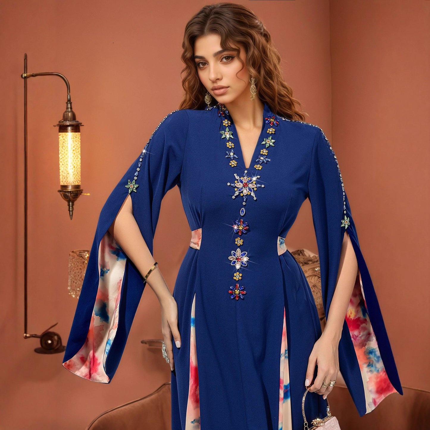 Robe bleu marine