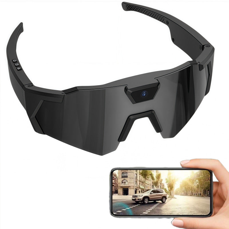 Lunettes de soleil avec caméra pour le cyclisme