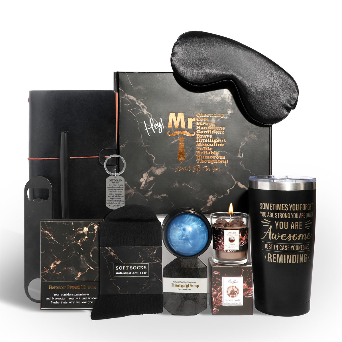 Coffret cadeau de bain d'aromathérapie