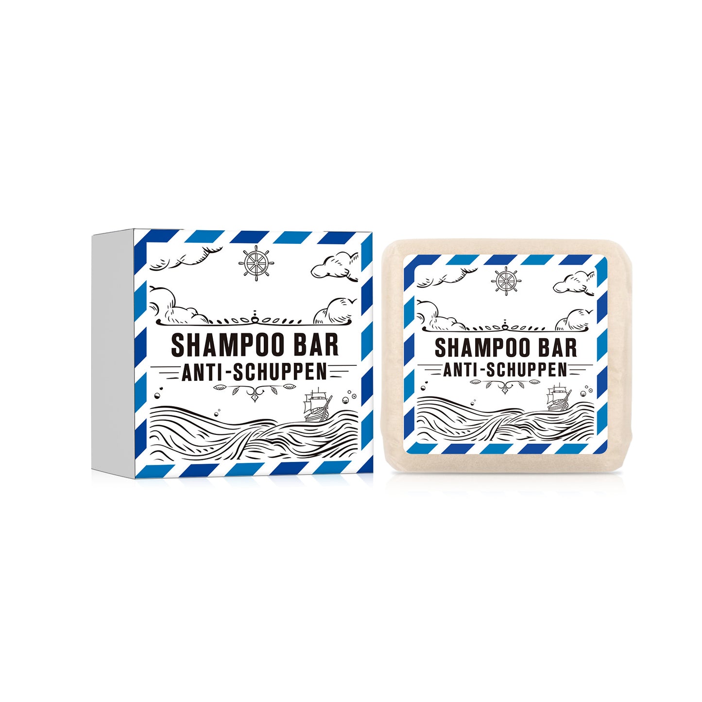 Shampooing-Savon Trois-en-Un pour un Nettoyage Profond et Nourrissant