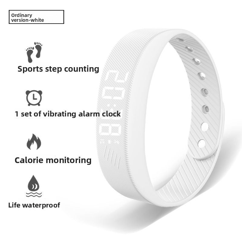 Montre réveil à vibration silencieuse multifonction