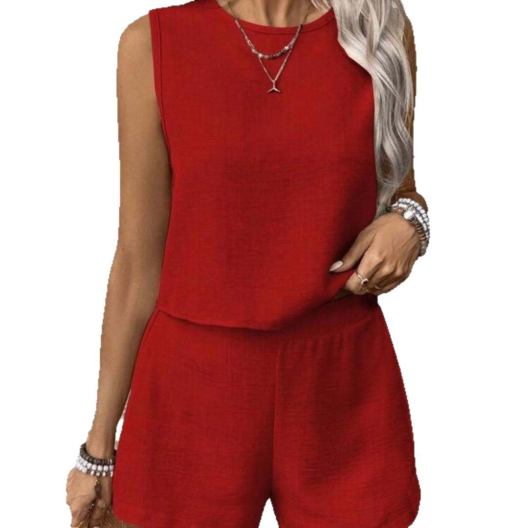 Gilet et short décontractés