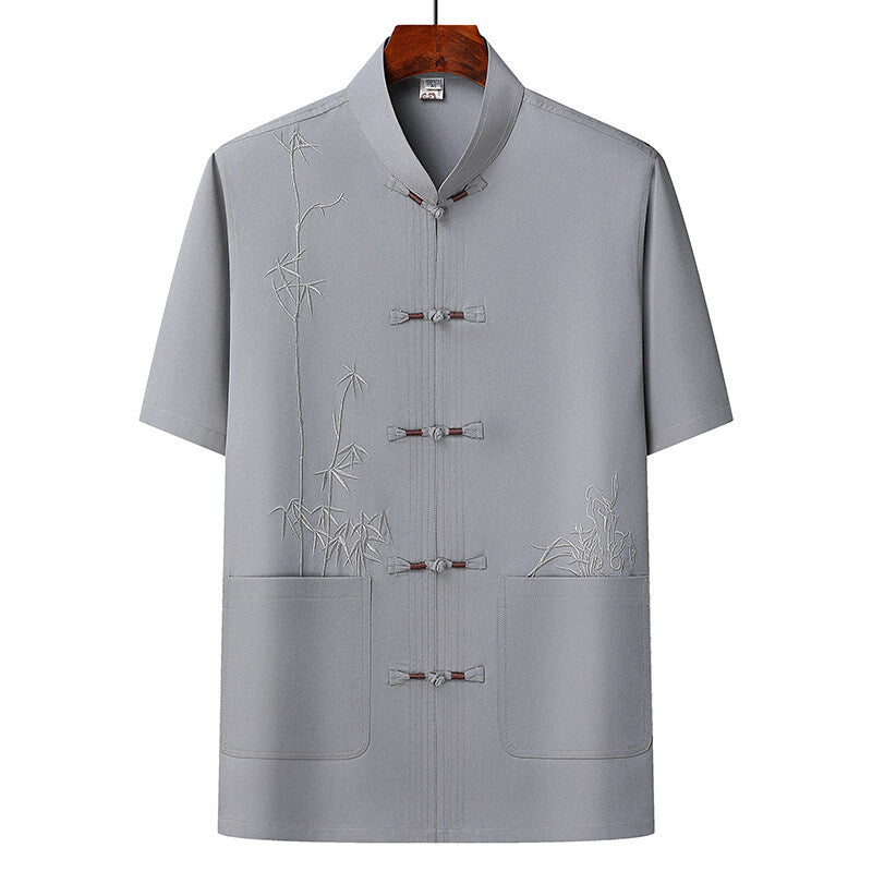 Habit Tang à broche de style chinois