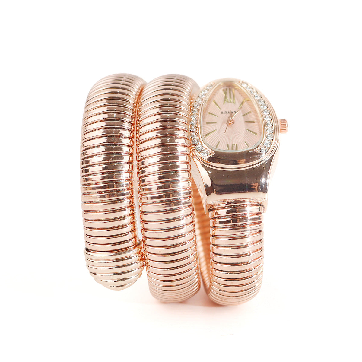 Montre en quartz bracelet serpent à la mode