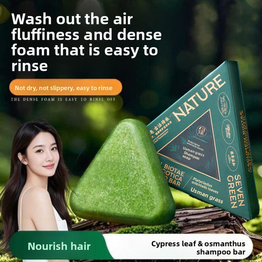 Savon/Shampoing solide aux herbes pour le soin des cheveux