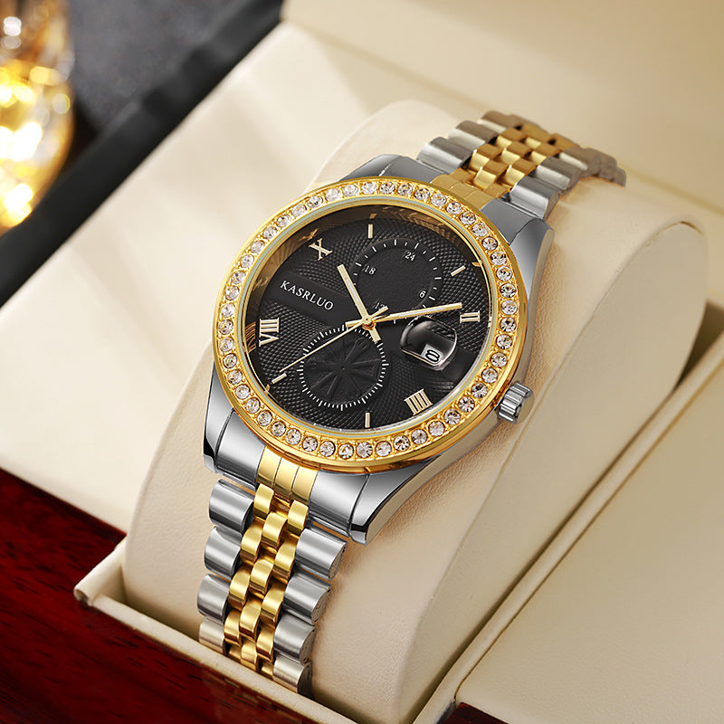 Montre Homme Quartz Acier Inoxydable Étanche