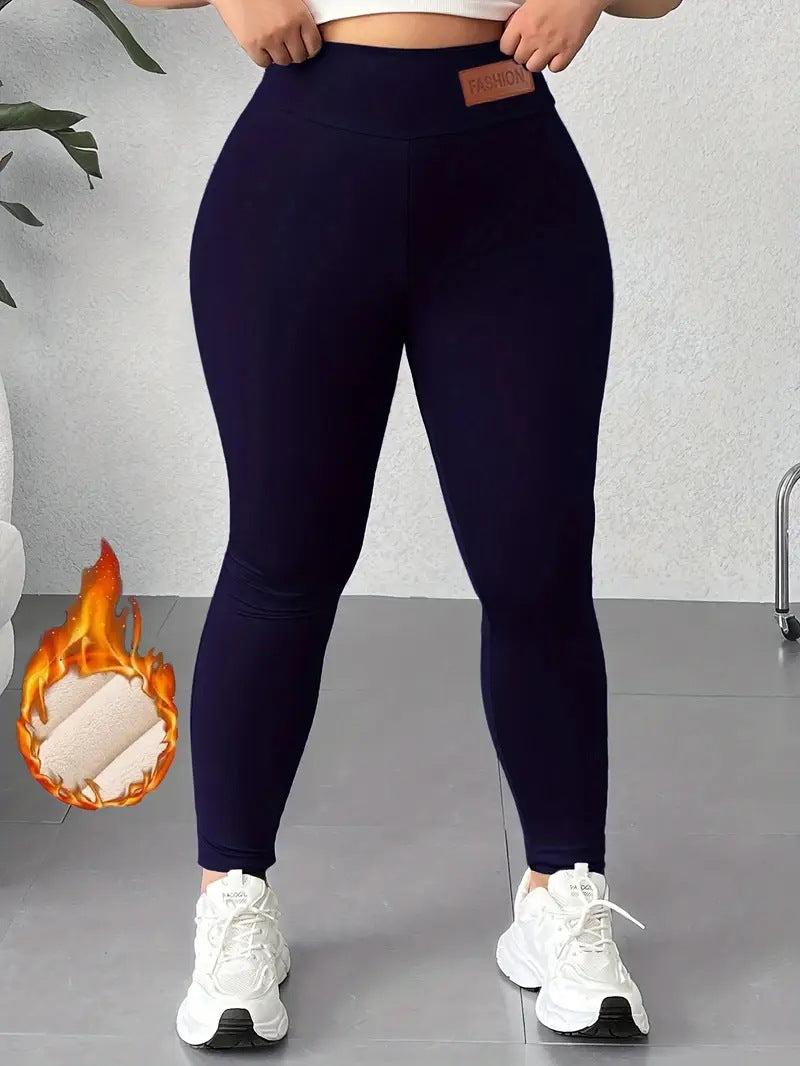 Pantalon thermique doublé en polaire