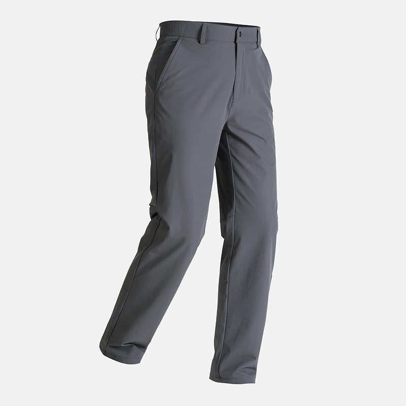 Pantalon droit décontracté pour hommes